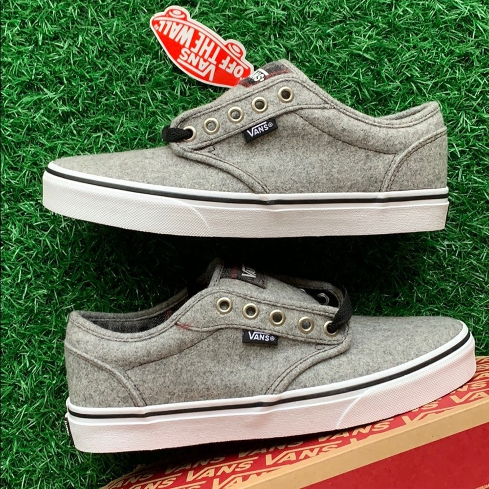 VANS ATWOOD PLAID GREY/RED WMNS - Picture 13 of 16